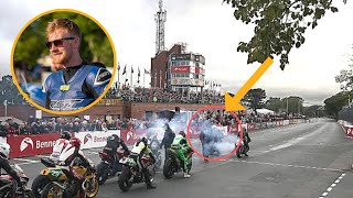 Manx Grand Prix: Gary Vines dies after crash - Gary Vines crash MGP - Gary Vines accident #mgp