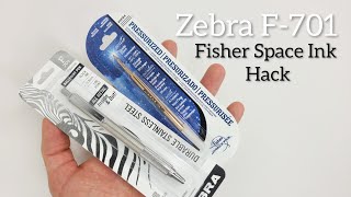 Zebra F-701 / Fisher Space Ink Hack