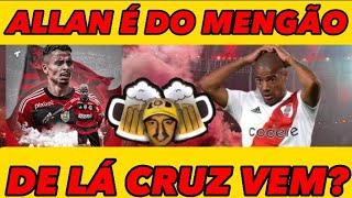 ALLAN É DO FLAMENGO/ DE LÁ CRUZ/ VEXAME DO MENGÃO.