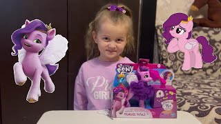 Распаковка My Little Pony Сияющие прически