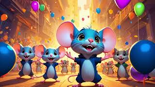 The Little Mouse Song and Dance Party! 🎶🧀 Fun Kids Song to Sing and Dance