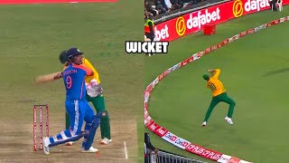 Sanju Samson Wicket Today Match Vs Sa | Sanju Samson Batting 107(50) Vs Sa | Sanju Samson Century