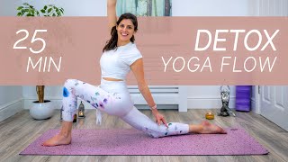 Detox Yoga - 25 Minute Cleansing Yoga Practise For A Happy & Healthy Body - Sacred Lotus Yoga