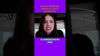 Olivia Rodrigo reveals that SOUR and GUTS are sisters! b96chicago and theradiohag via Instagram