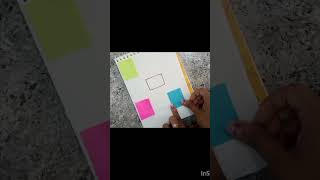 🧠🗒️give using sticky notes a try for creating mind map #shorts #cute