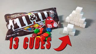 How Much Sugar Is In M&M's Milk Chocolate Candy (1.69oz/47.9g)