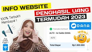 TERBARU 2023❗INFO WEBSITE PENGHASIL UANG || Terbukti Membayar ! kabarharian . com