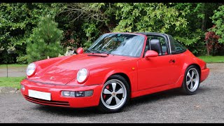 1993 Porsche 911 (964) Carrera 2 Targa Guards Red