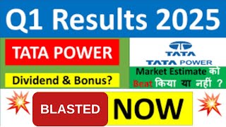 Tata Power Q1 results | Tata Power Share Latest News Today #tatapower