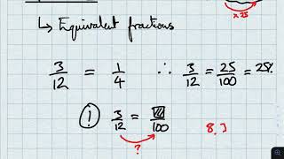 How can I convert a fraction to a percentage?