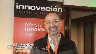 Daniel Banda CEO de SoftGuard en el Encuentro Tecnológico ALAS Buenos Aires 2019