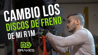 RACE STAR de NG 🌟 para mi Yamaha R1M | #frenos #yamaha #motos