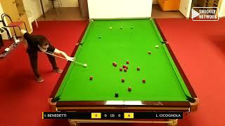 SNOOKER SPORTING PERUGIA - REG. FIBIS UMBRIA CAT. C 2020/21 - I. BENEDETTI vs L. CICOGNOLA