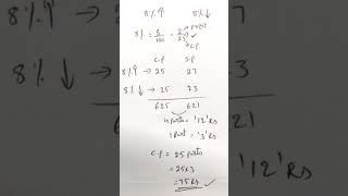 Calculation of percentage problems || Aptitude  #youtube #maths #arithmetic