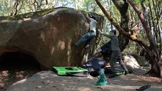 Nature Traverse - V4 | Castle Rock State Park, CA