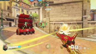 Overwatch 2 - Deleting Tracer from above as Lifeweaver (Clip 1)