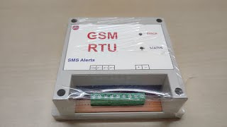 SMS ALERT GSM RTU CONTROLLER