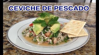 🐟 CEVICHE DE PESCADO 🐟