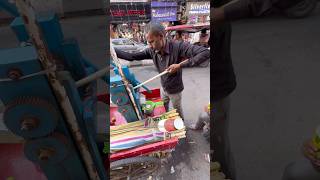 Amazing Sugar Crane Juice -Indian Street Food