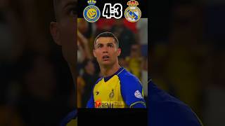 Al Nassr vs Real Madrid Imajinary match 💪🔥 #ronaldo vs #benzema 🥵 #football #youtubeshorts #shorts