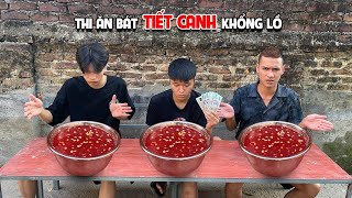 Hữu Bộ | Thử Thách Thi Ăn Bát Tiết Canh Khổng Lồ Ai Thắng Sẽ Nhận 3 Triệu Tiền Thưởng