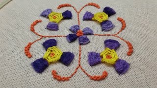 A simple and easy hand embroidery pattern