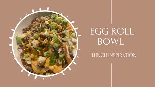 Egg Roll Bowl #recipes #cooking