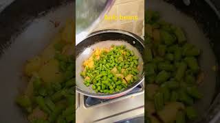 Beans Recipe (Aloo Beans) #food #foodie #dahi #recipe #cooking #streetfood #homemade