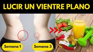 Alimentos Que Debes COMER En Un Día Para Tener Un VIENTRE Plano