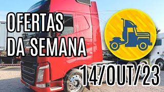 OFERTA DE CAMINHÕES DA SEMANA :: 14-OUT-23