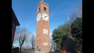 Il sentiero Landandè petalo arancio 🟠, escursione ad anello da Vicoforte a Mondovì 03_01_2024