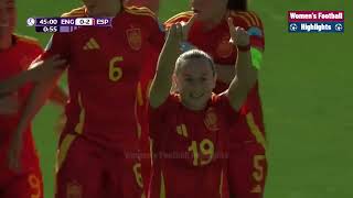 Inglaterra vs España England vs Spain Highlights U17 Women's European Championship Final 18-05-2024