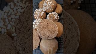 Schokobrötchen mit wenig Hefe, Brötchen backen #brötchen #brotbacken #bread