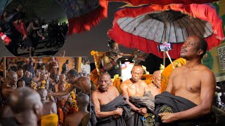 Crowds Roar As Newly Sworn-In Sampamanhene Takes A Majestic 1.5Kilometer Palanquin Ride from Manhyia