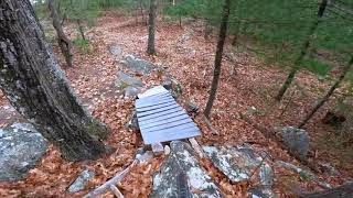 Fall riding on rocks, bridges and leaves 🍁