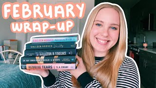 FEBRUARY WRAP-UP 💘 | 16 books & multiple 5-star reads!