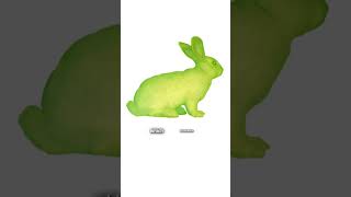 Who and why created fluorescent rabbit? #facts  #art #animals