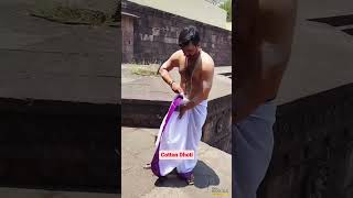 dhoti kurta special for Ganesh chaturthi #ganeshchaturthi #dhotitutorial #dhoti #fashion