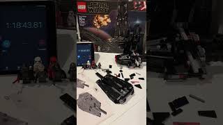 Lego Star Wars 75256 Kylo Ren's Shuttle Time Lapse