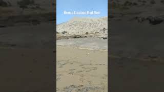 Mud Flow from Bromo Volcano Eruption #shorts #volcanoeruption #bromo