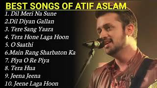 Best of Atif Aslam | Jukebox of top 10 songs of Atif Aslam 2024 |