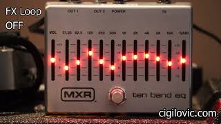 MXR 10 Band EQ Review & Sound Demo & Test