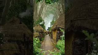 Nature view | Relax environment with rain sounds | village life | Nature 4k videos | short video