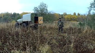 Осенняя рыбалка. Отдых на природе и рыбалка на лесной речке.