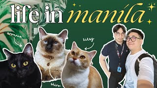 Gay Couple Living In Taft, Manila Part 1 | Week In Our Life | Living with Cats, Workout