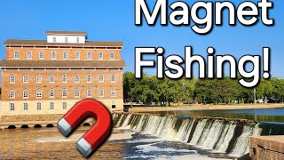 Live Magnet Fishing In Historic Town