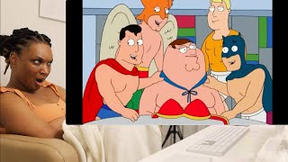 family guy funny moments - peter and the supeheroes