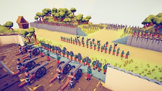 CAN 150x AMERICAN ARMY CAPTURE ENEMY CITY? - Totally Accurate Battle Simulator (TABS)