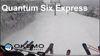 Quantum Six Express Lift at Okemo Mountain (Feb 2, 2024)