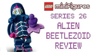 Lego Minifigures Series 26 Space Alien Beetlezoid Review